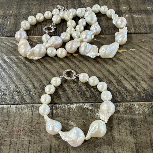 Baroque Pearl / Edison Pearl Bracelet