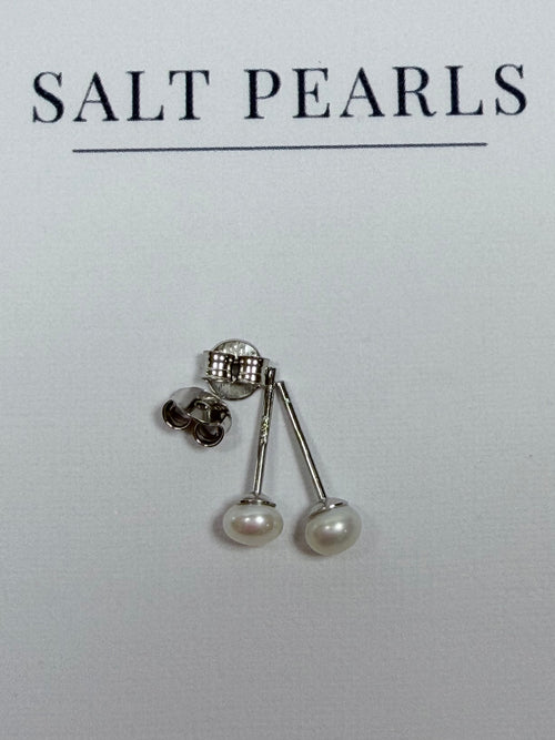 Baby Girl Pearl Studs