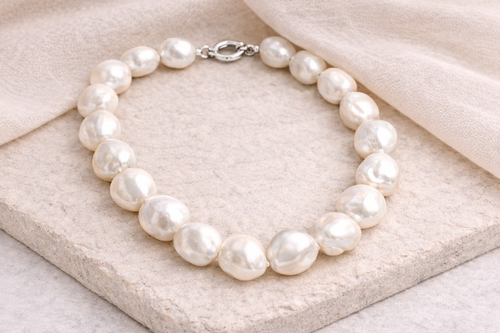 Baroque Pearl Necklace - 20 inch