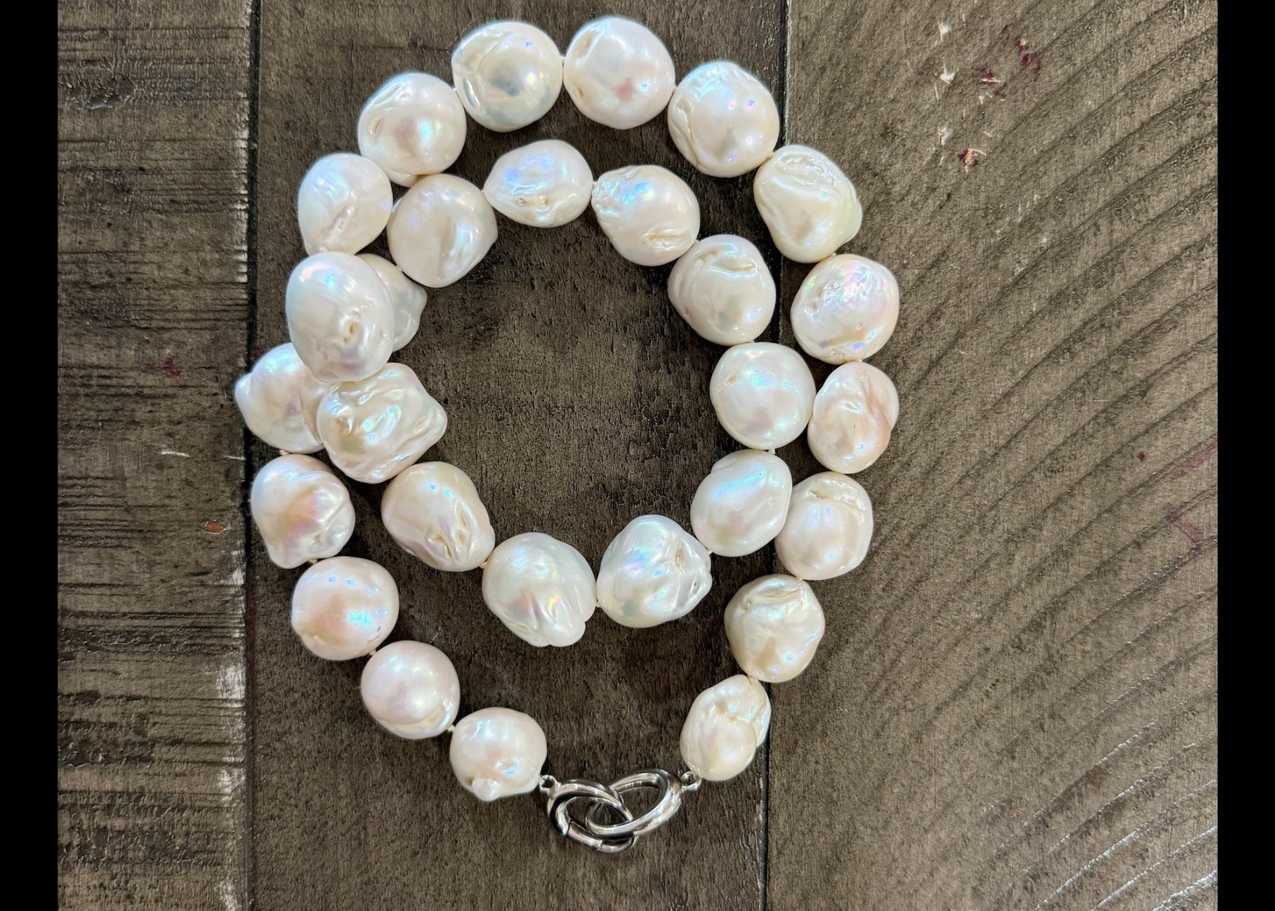 Baroque Pearl Necklace - 20 inch