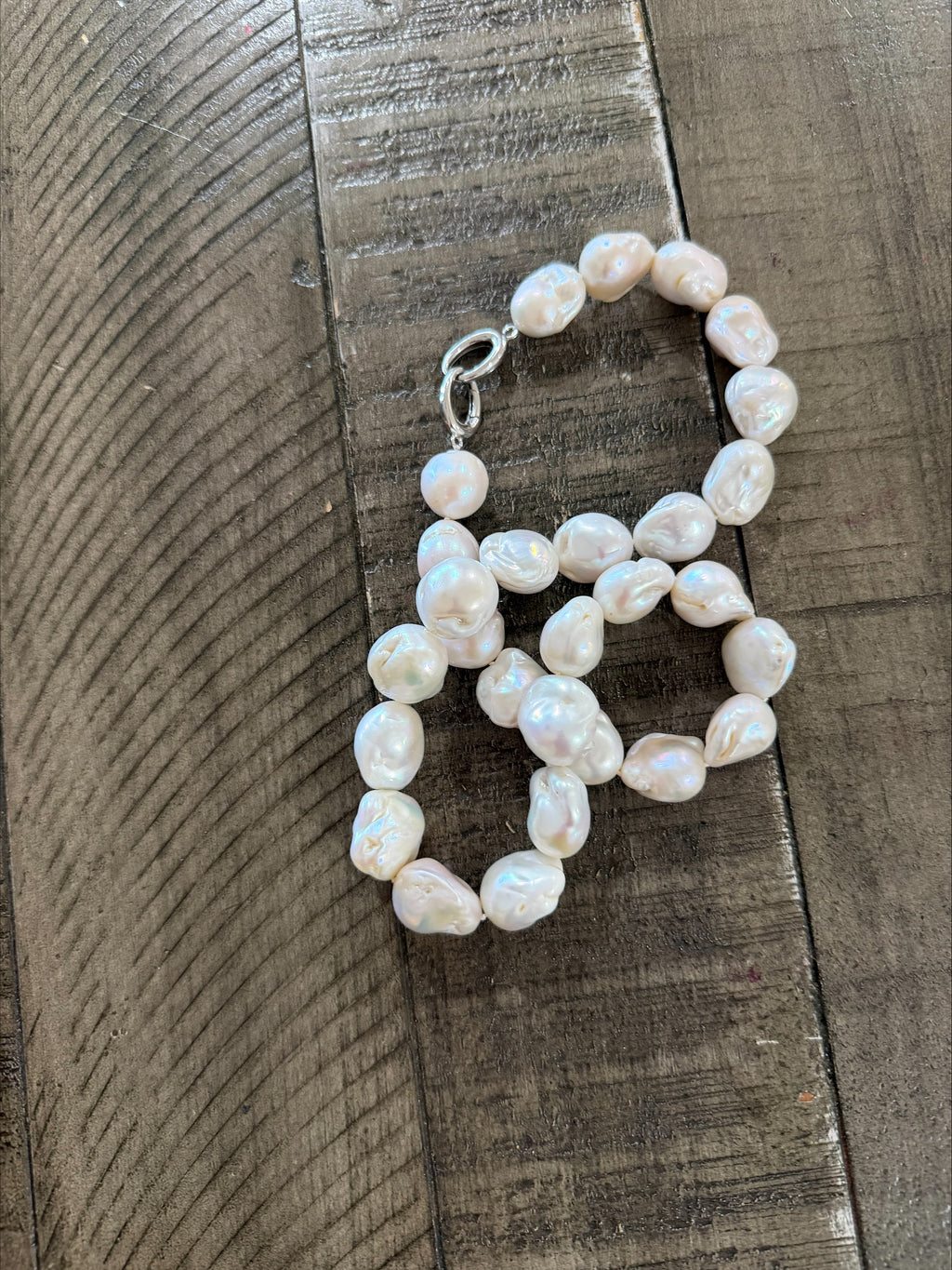 Baroque Pearl Necklace - 20 inch