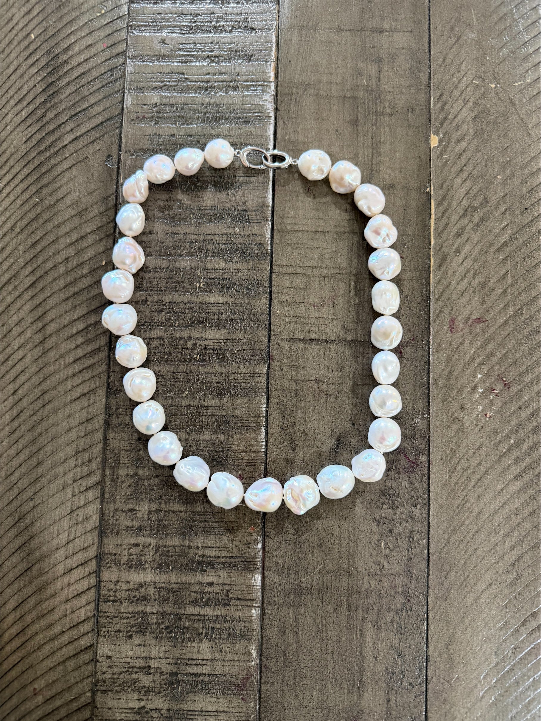 Baroque Pearl Necklace - 20 inch